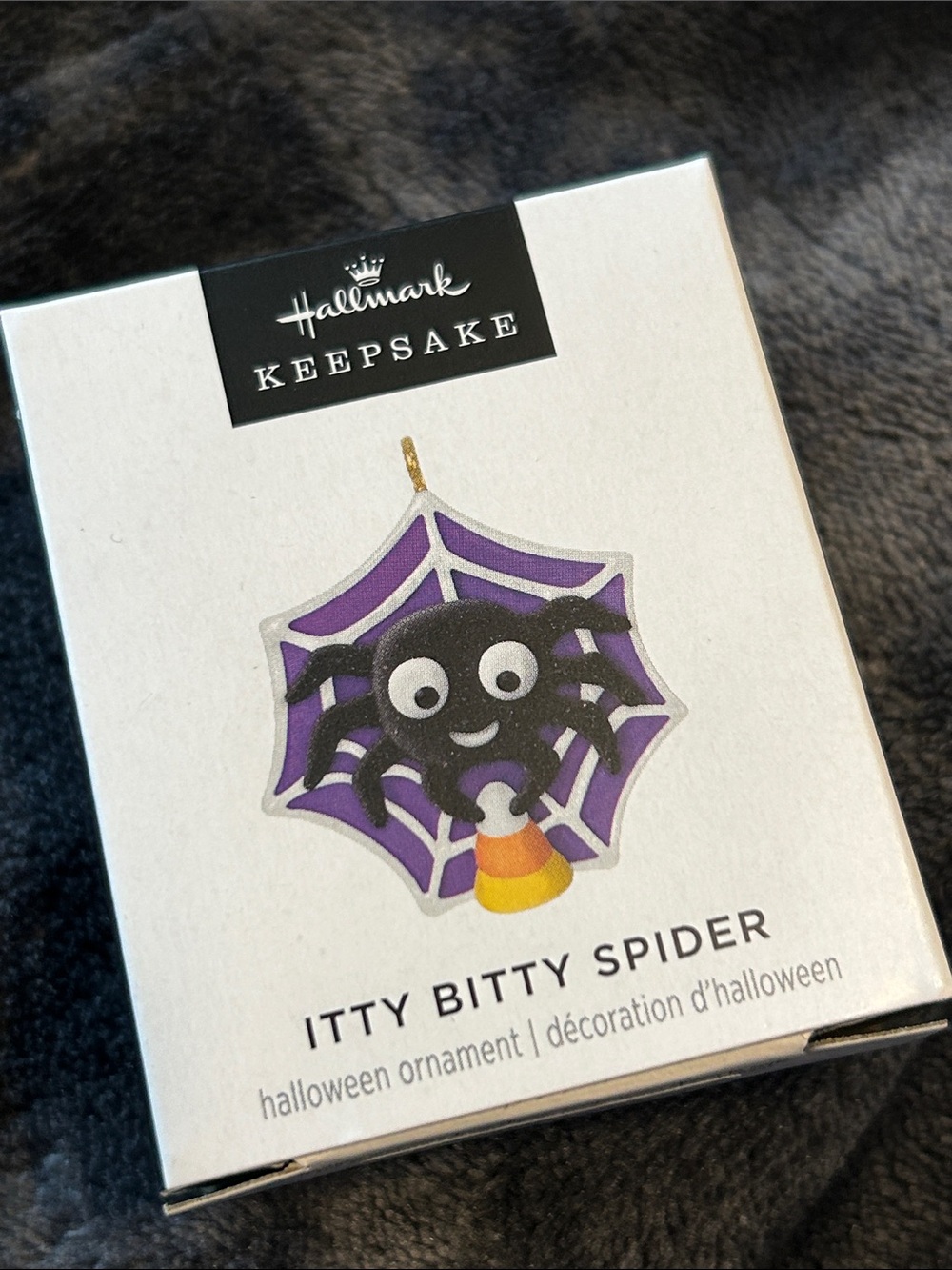 Hallmark Itty Bitty Spider Ornament -Halloween NIB